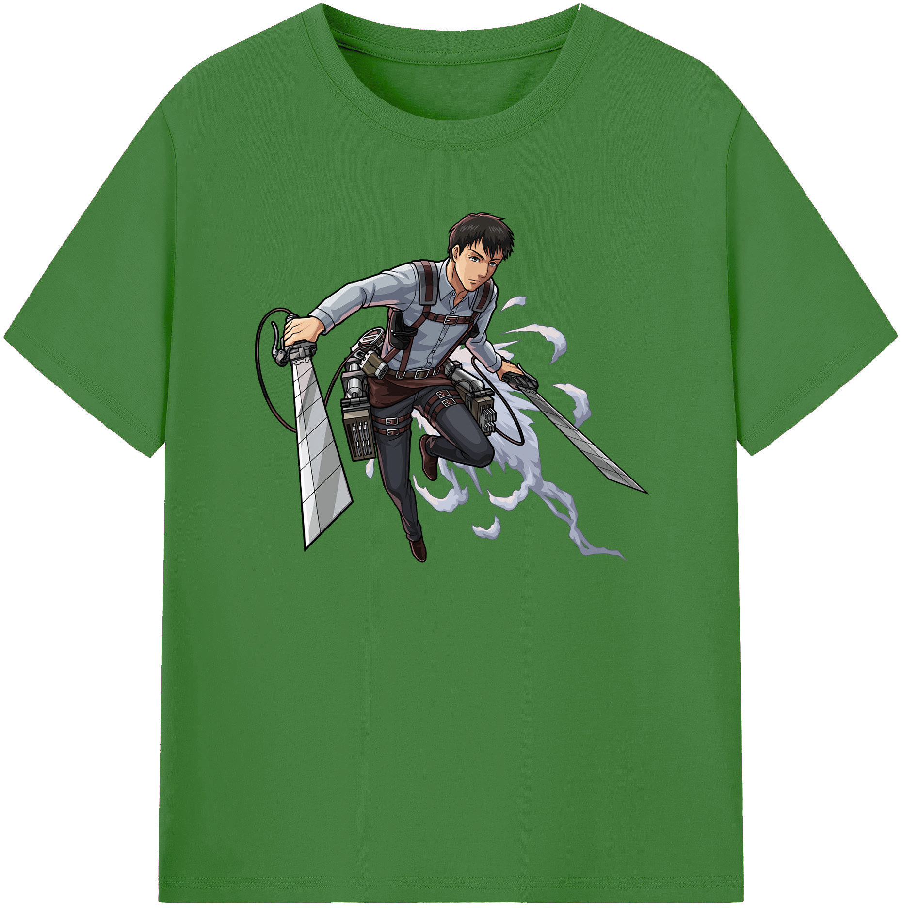 （画像用） 進撃の巨人 ベルトルト・フーバー Attack on Titan Bertholdt Hoover レディースカジュアルプリントTシャツ（綿100％）